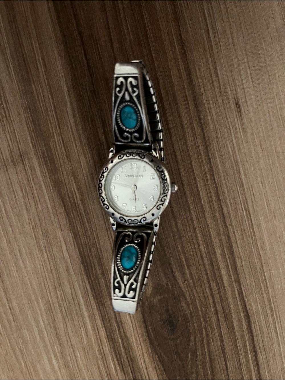 Varsales Ladies Native America Style Faux Turquoise Stretch Band